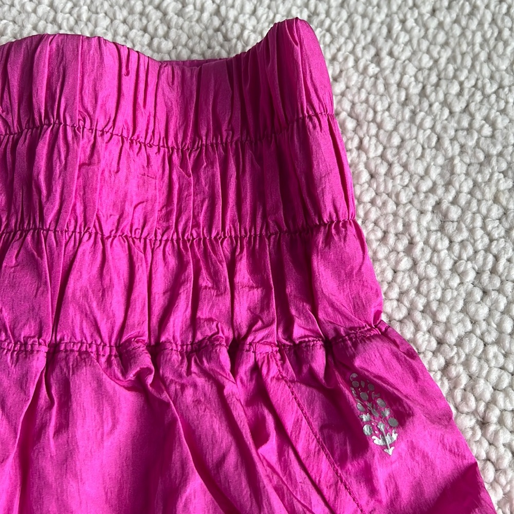 Pink movement shorts by Free People
